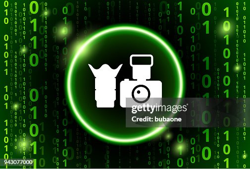 Camera Binary Code Vector Pattern Background Camera Binary Code Vector Pattern Background