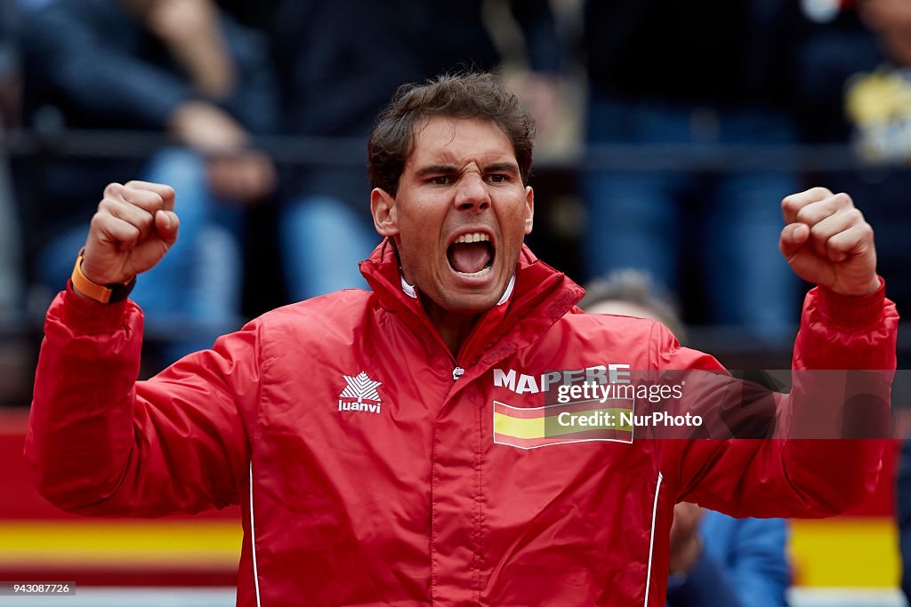 Spain v Germany - Davis Cup by BNP Paribas World Group Quarter Final