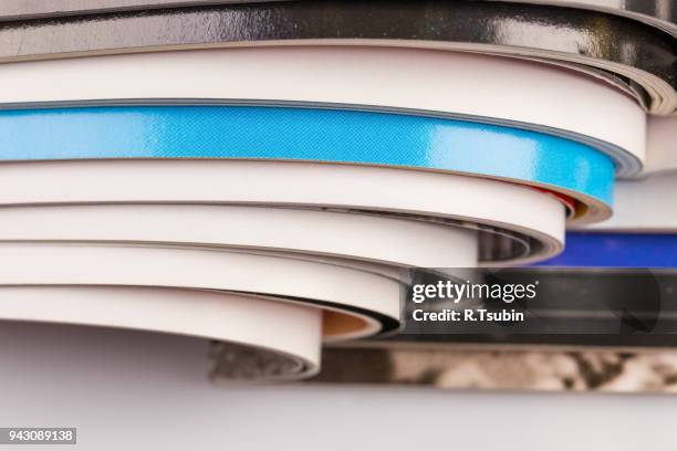 stack of magazines - advertising column stock pictures, royalty-free photos & images