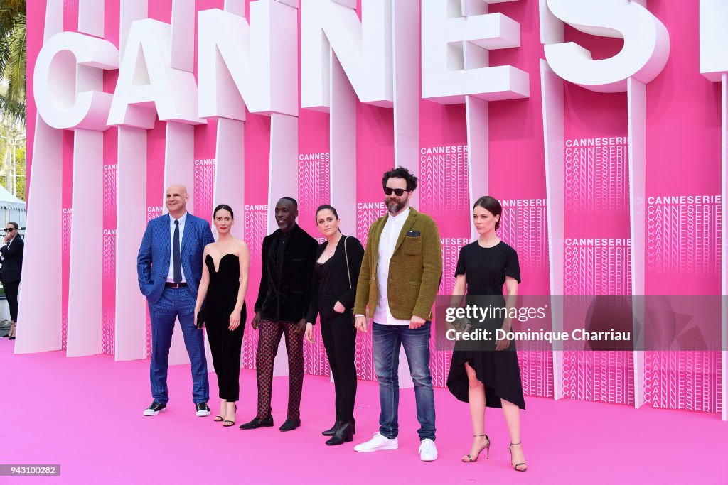 "The Truth About The Harry Quebert Affair" Pink Carpet Arrivals - The 1st Cannes International Series Festival