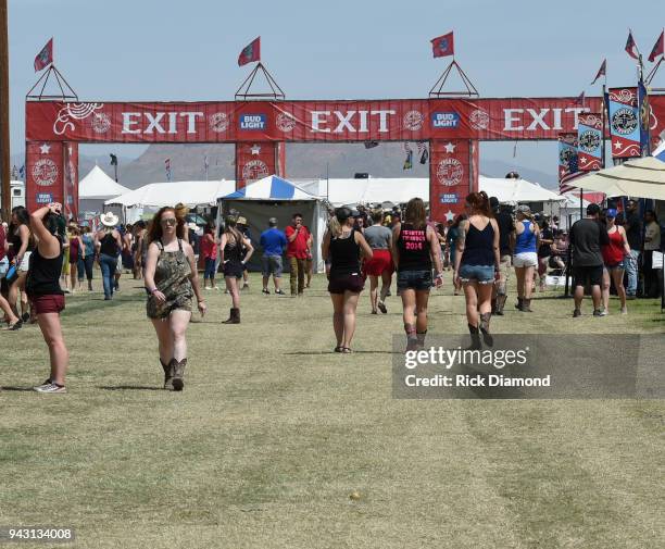 General view during Country Thunder Music Festival Arizona - Day 2 on April 6, 2018 in Florence, Arizona.