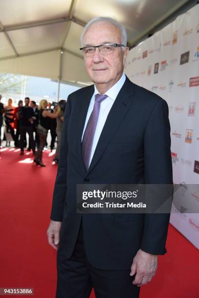 Fritz Pleitgen attends the 'Goldene Sonne 2018' Award by Sonnenklar.TV on April 7, 2018 in Kalkar, Germany.