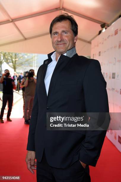 Lars Riedel attends the 'Goldene Sonne 2018' Award by Sonnenklar.TV on April 7, 2018 in Kalkar, Germany.