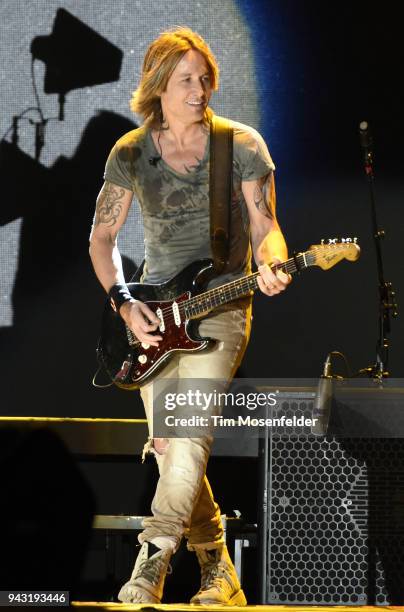 Keith Urban performs during the 2018 Tortuga Music Festival on April 7, 2018 in Fort Lauderdale, Florida.