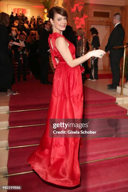 Elke Winkens during the 29th ROMY award at Hofburg Vienna on April 7, 2018 in Vienna, Austria.