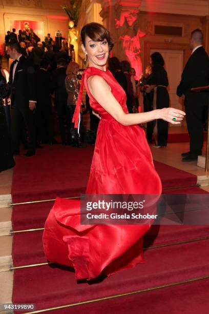 Elke Winkens during the 29th ROMY award at Hofburg Vienna on April 7, 2018 in Vienna, Austria.