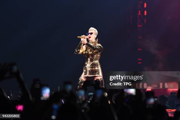 Katy Perry Witness world tour concert at Taipei Arena on 04th April, 2018 in Taipei, Taiwan, China.