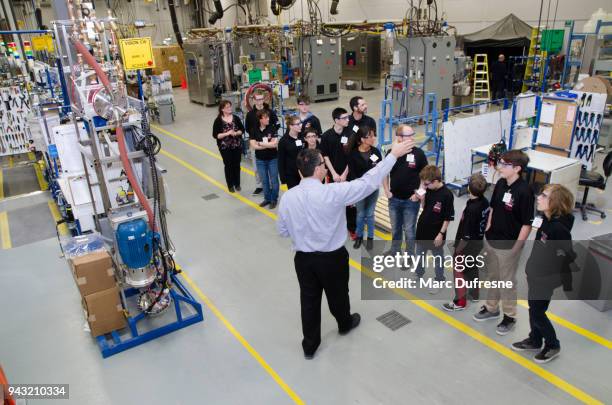 group of school kid student visiting a manufacturing plant - visit stock pictures, royalty-free photos & images