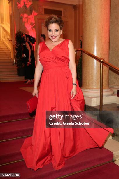 Muriel Baumeister during the 29th ROMY award at Hofburg Vienna on April 7, 2018 in Vienna, Austria.