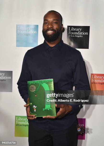 Baron Davis attends the 10th Annual Young Literati Toast at Hudson Loft on April 7, 2018 in Los Angeles, California.