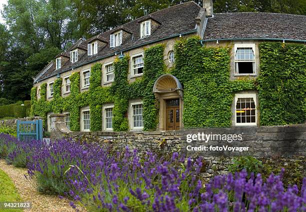 country house hotel - cotswolds stock pictures, royalty-free photos & images