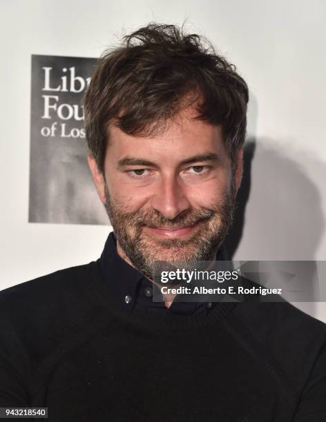 Mark Duplass attends the 10th Annual Young Literati Toast at Hudson Loft on April 7, 2018 in Los Angeles, California.