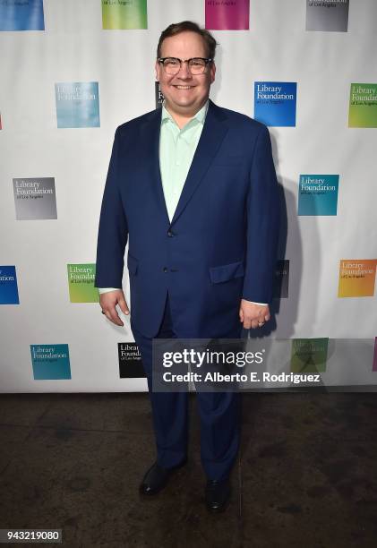 Andy Richter attends the 10th Annual Young Literati Toast at Hudson Loft on April 7, 2018 in Los Angeles, California.