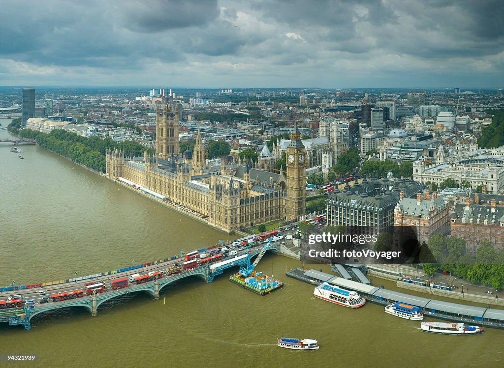 Big Ben and Westminster Bridge, London