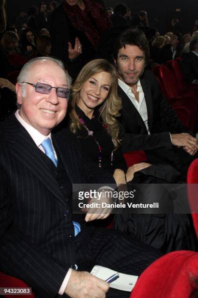 Carlo Giovannelli, Daniela Battizzocco and Brando Giorgi attend the ...