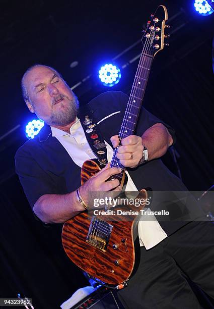 Steve Cropper performs at the grand opening of B.B. Kings Blues Club on December 11, 2009 in Las Vegas, Nevada.