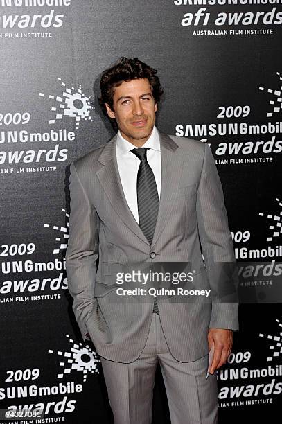 Actor Don Hany arrives for the 2009 Samsung Mobile AFI Awards at the Regent Theatre on December 12, 2009 in Melbourne, Australia.