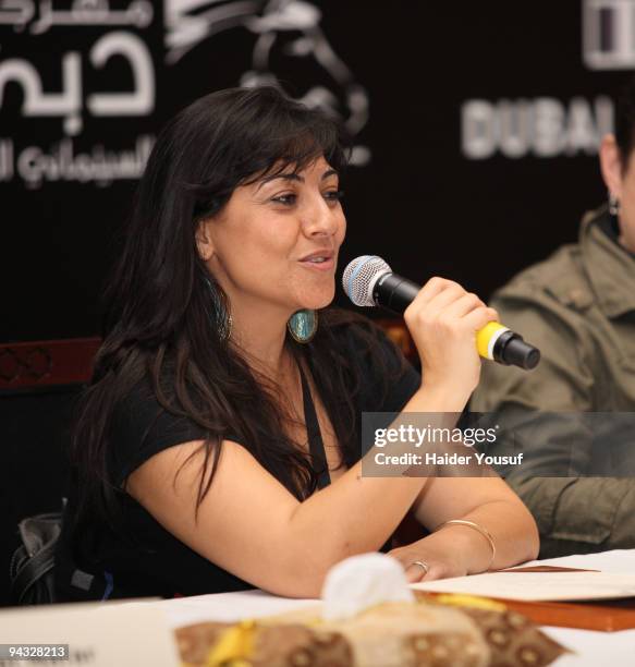 Amal Murkus attends the fourth day of the 2009 Dubai International Film Festival on December 12, 2009 in Dubai, United Arab Emirates.