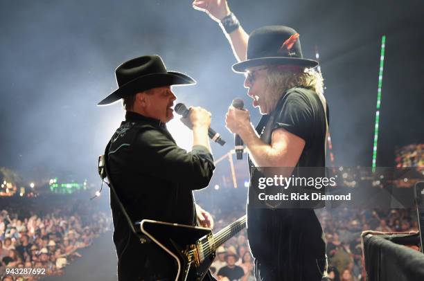 John Rich and Big Kenny of Big & Rich performs during Country Thunder Music Festival Arizona - Day 3 on April 7, 2018 in Florence, Arizona.