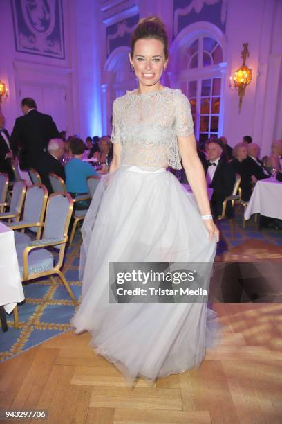 Susanne Boehm during the 21st Blauer Ball at Hotel Atlantic on April 7, 2018 in Hamburg, Germany.