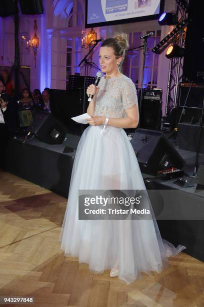 Susanne Boehm during the 21st Blauer Ball at Hotel Atlantic on April 7, 2018 in Hamburg, Germany.