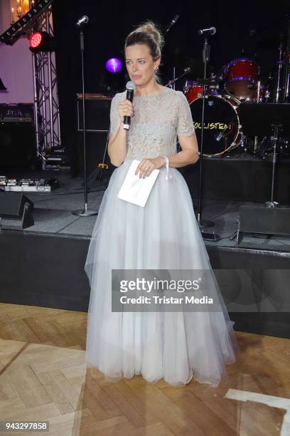 Susanne Boehm during the 21st Blauer Ball at Hotel Atlantic on April 7, 2018 in Hamburg, Germany.