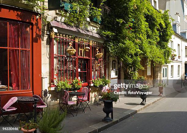 cafetería francés - paris fotografías e imágenes de stock