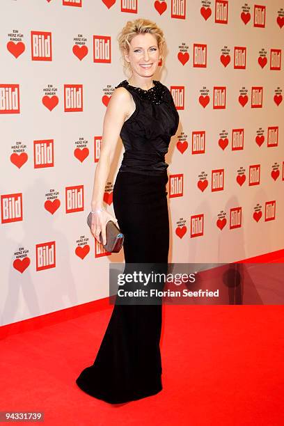 Actress Dr. Maria Furtwaengler attends the 'Ein Herz fuer Kinder' Gala at Studio 20 at Adlershof on December 12, 2009 in Berlin, Germany.