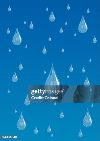 Rain Drops (vector and jpg) Rain Drops (vector and jpg)
