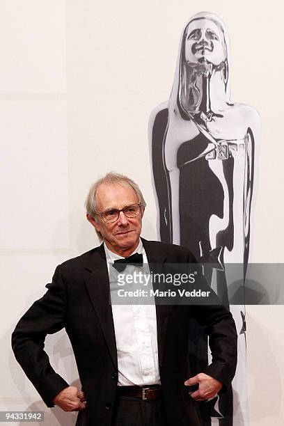 Ken Loach attends the 22nd European Film Awards at the Jahrhunderthalle on December 12, 2009 in Bochum, Germany. Loach is honored with the EFA...