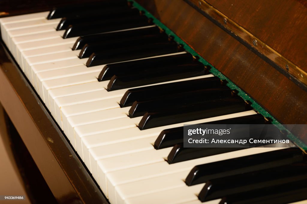 Piano strings sound tuning music.