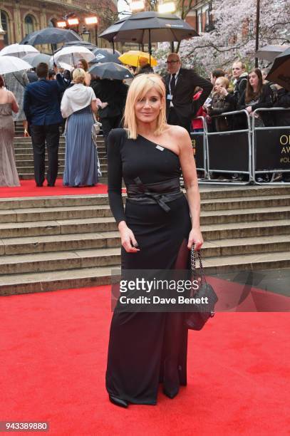 Michelle Collins attends The Olivier Awards with Mastercard at Royal Albert Hall on April 8, 2018 in London, England.