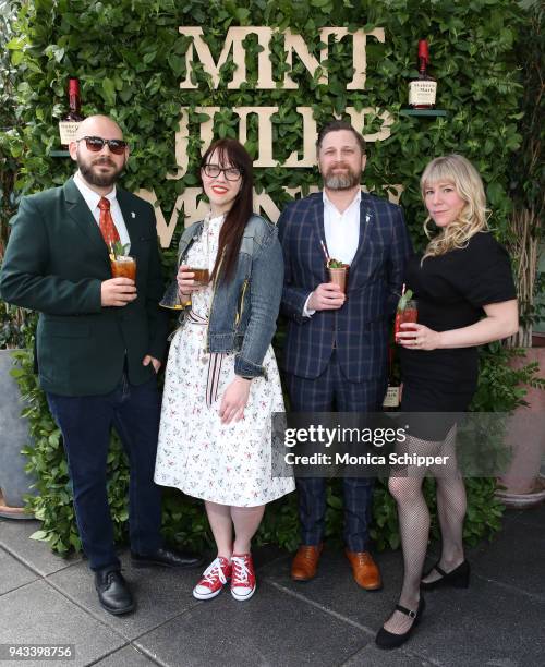 Mint Julep Month featured bartenders Matt Lofink of Cure, Stacie Stewart of Whiskey Dry, Ryan Casey of The Dewberry, and Kellie Thorn of Empire State...