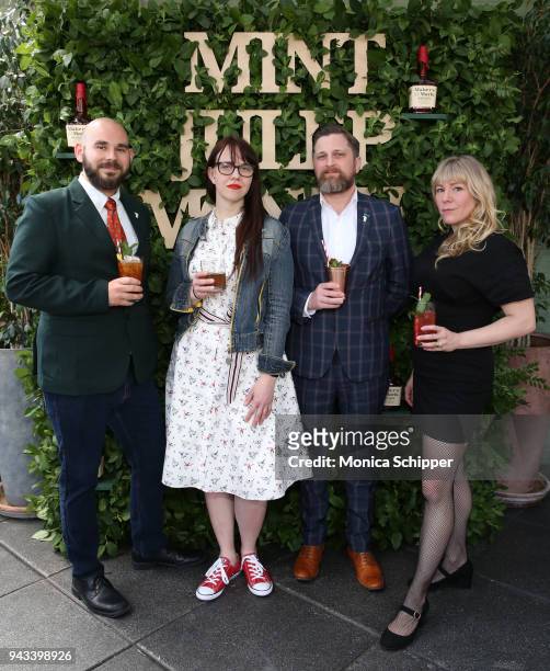 Mint Julep Month featured bartenders Matt Lofink of Cure, Stacie Stewart of Whiskey Dry, Ryan Casey of The Dewberry, and Kellie Thorn of Empire State...