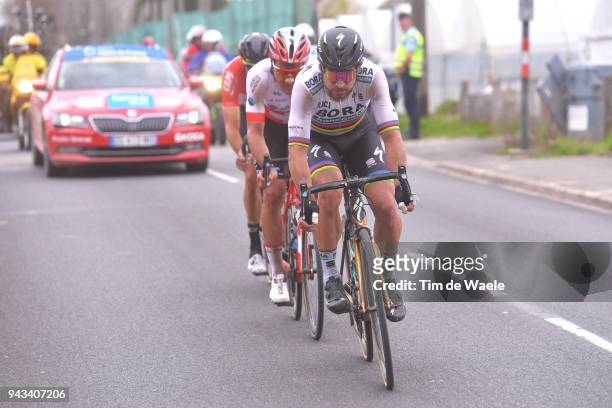 Peter Sagan of Slovakia and Team Bora - Hansgrohe / Silvan Dillier of Switzerland and Team AG2R La Mondiale / Carrefour de l'Arbre during the 116th...
