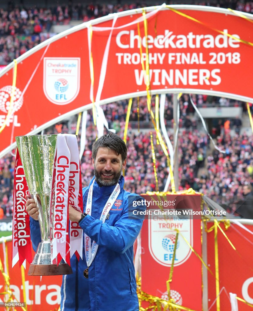 Shrewsbury Town v Lincoln City - Checkatrade Trophy Final