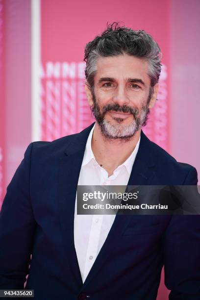 Leonardo Sbaraglia attends "Killing Eve" and "When Heroes Fly" screening during the 1st Cannes International Series Festival at Palais des Festivals...