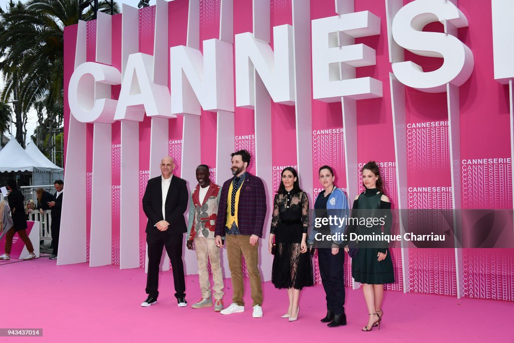 "Killing Eve" and "When Heroes Fly" Pink Carpet Arrivals - The 1st Cannes International Series Festival