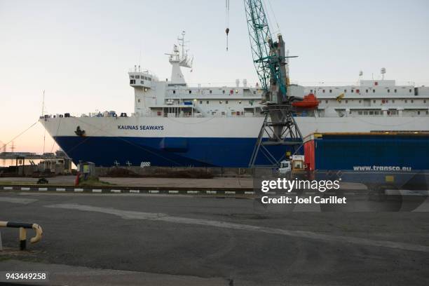 kaunas seaways black sea ferry in batumi, georgia - ajaria stock pictures, royalty-free photos & images