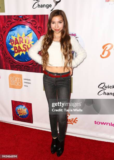 Lulu Lambros attends Spreading the Love event at Starwest Studios on April 7, 2018 in Burbank, California.