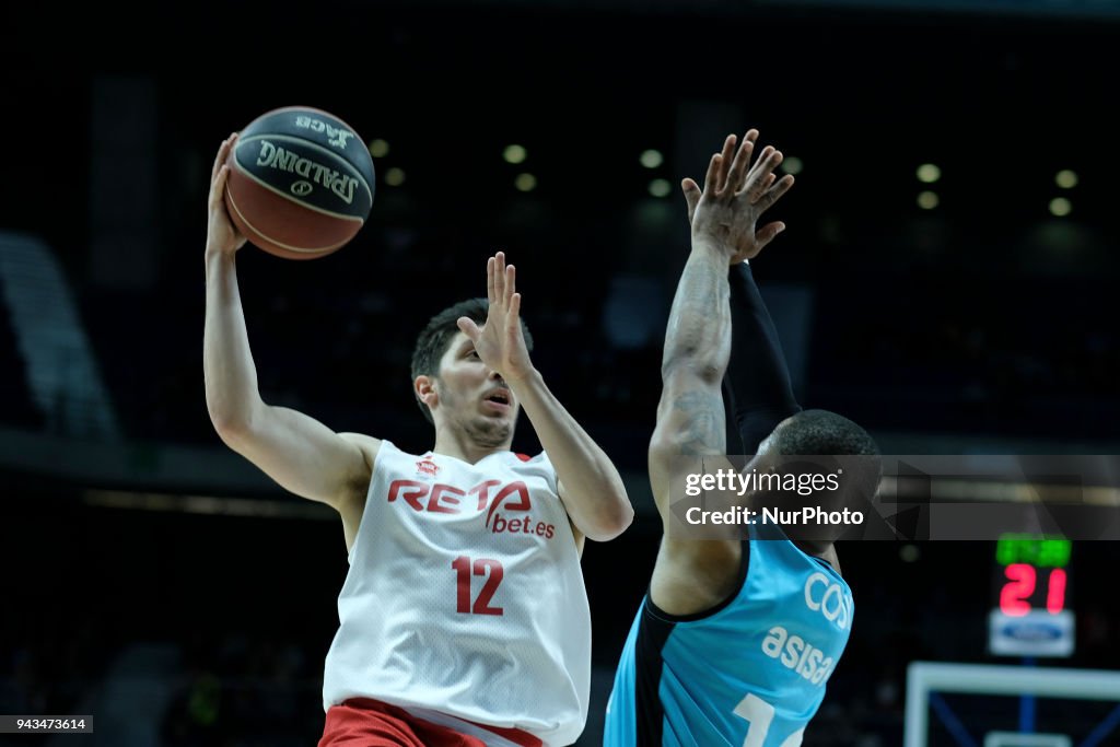 Movistar Estudiantes v Bilbao - Basketball ACB league