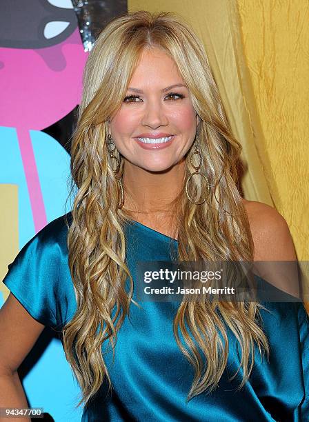Personality Nancy O'Dell arrives at Spike TV's 7th Annual Video Game Awards at the Nokia Event Deck at LA Live on December 12, 2009 in Los Angeles,...