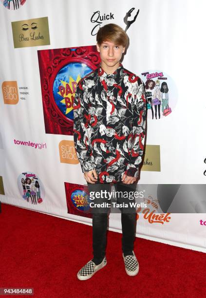 Conner Shane attends Spreading the Love event at Starwest Studios on April 7, 2018 in Burbank, California.
