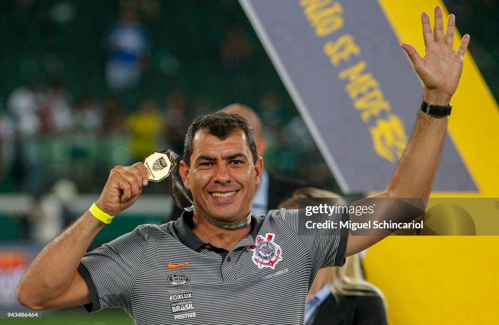 Palmeiras v Corinthians - Paulista Championship 2018