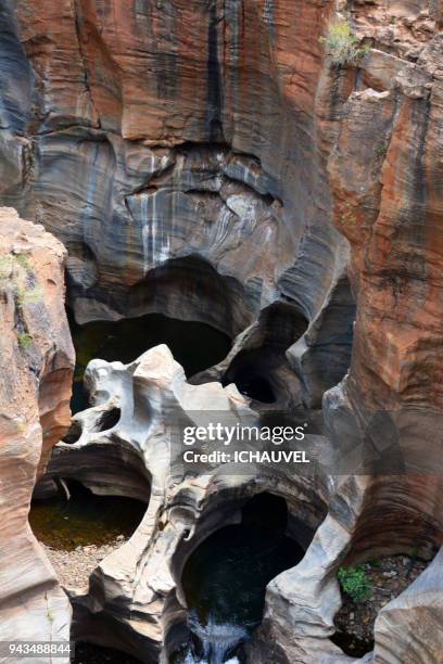 bourke's luck potholes - blyde river canyon stock pictures, royalty-free photos & images