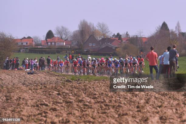 Jens Debusschere of Belgium and Team Lotto Soudal / Ian Stannard of Great Britain and Team Sky / Tony Martin of Germany and Team Katusha Alpecin /...