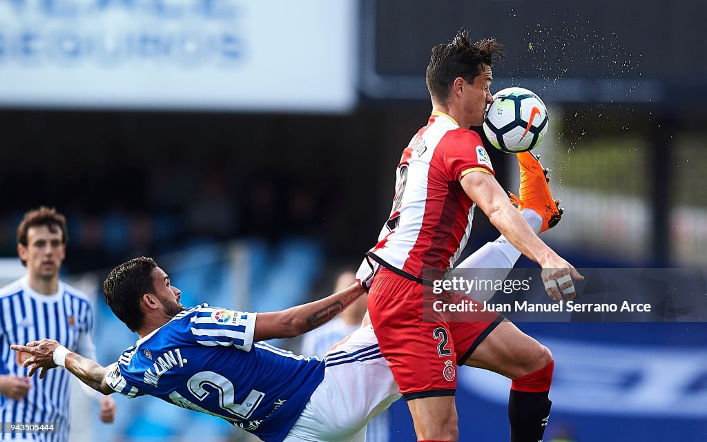 Real Sociedad v Girona - La Liga