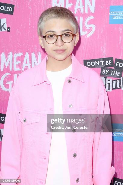 Totah attends the opening night of "Mean Girls" on Broadway at August Wilson Theatre on April 8, 2018 in New York City.