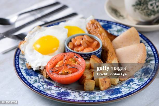 english breakfast - english breakfast stock pictures, royalty-free photos & images