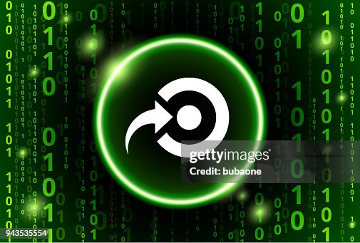Target Binary Code Vector Pattern Background Target Binary Code Vector Pattern Background